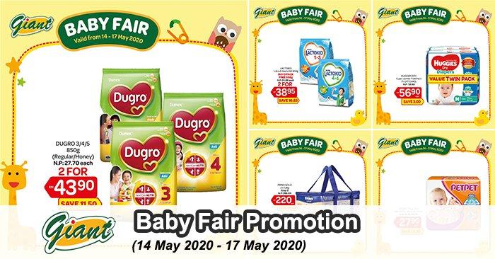 Giant Baby Fair Promotion (14 May 2020 - 17 May 2020)