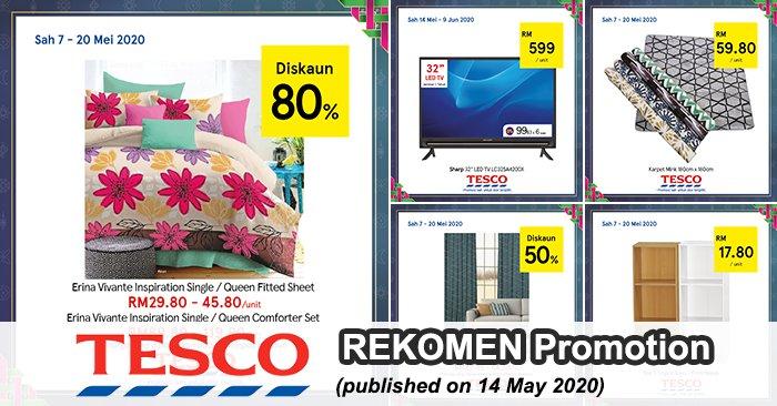 Tesco REKOMEN Promotion published on 14 May 2020
