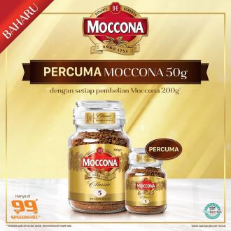99 Speedmart Moccona Promotion FREE Moccona 50g