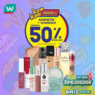 Watsons Cosmetics & Fragrances Promotion Up To 50% OFF (14 May 2020 - 18 May 2020)