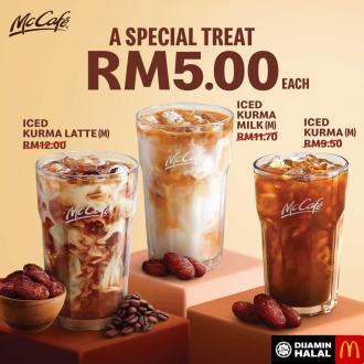 McDonald's McCafe Kurma Treats RM5 Promotion