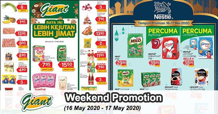 Giant Weekend Promotion (16 May 2020 - 17 May 2020)