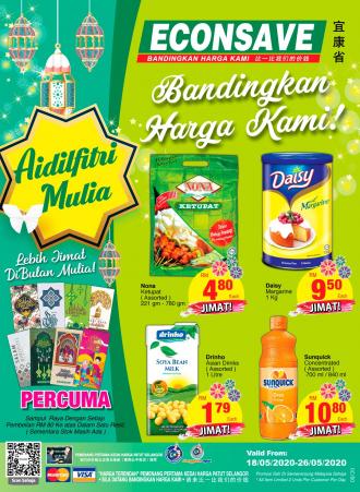 Econsave Hari Raya Promotion Catalogue (18 May 2020 - 26 May 2020)