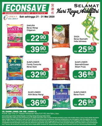 Econsave Rice Promotion (21 May 2020 - 31 May 2020)