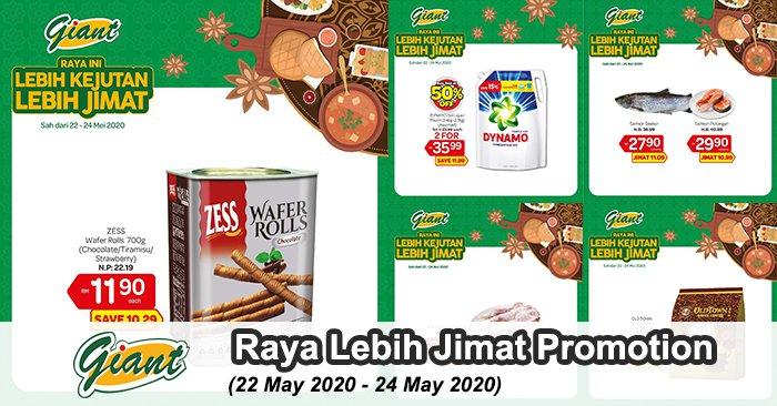 Giant Raya Lebih Jimat Promotion (22 May 2020 - 24 May 2020)