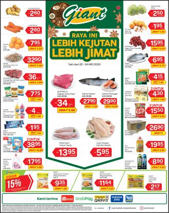 Giant Hari Raya Weekend Promotion (22 May 2020 - 24 May 2020)