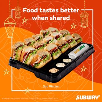 Subway Sub Platter