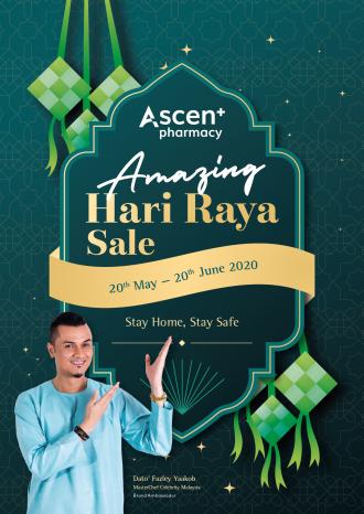 Ascen Plus Pharmacy Raya Sale Promotion Catalogue (20 May 2020 - 20 June 2020)