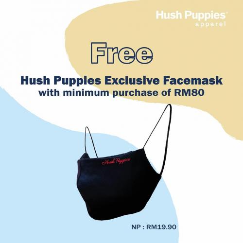 Hush Puppies Apparel FREE Exclusive Face Mask Promotion