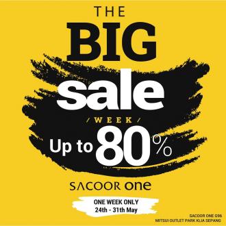 Sacoor One The Big Sale Up To 80% OFF at Mitsui Outlet Park (24 May 2020 - 31 May 2020)