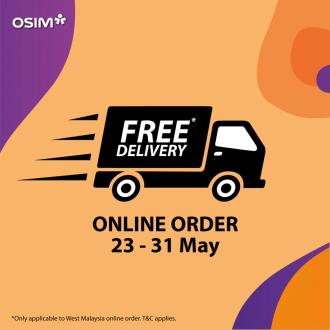 OSIM Online FREE Delivery Promotion (23 May 2020 - 31 May 2020)