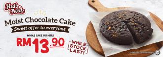 Pizza Hut Moist Chocolate Cake Promotion only RM13.90
