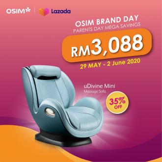 OSIM Brand Day Sale on Lazada (29 May 2020 - 2 Jun 2020)