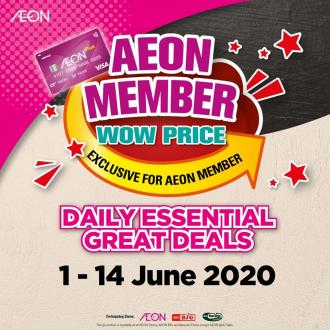 AEON Member Wow Price Promotion (1 June 2020 - 14 June 2020)
