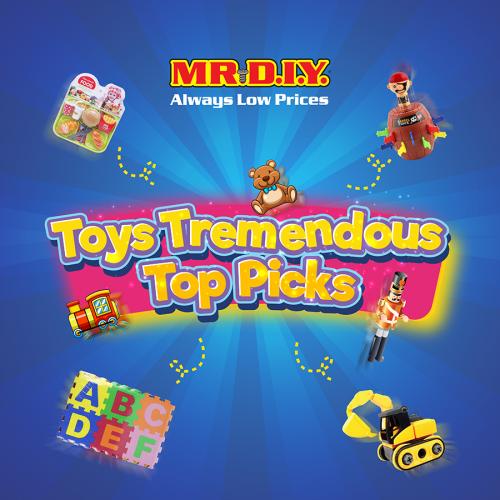 MR DIY Toys Top Picks Promotion