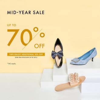 Pazzion Mid Year Sale Up To 70% OFF (1 June 2020 onwards)