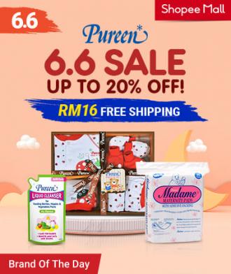 Pureen 6.6 Sale Up To 20% OFF on Shopee (valid until 6 June 2020)