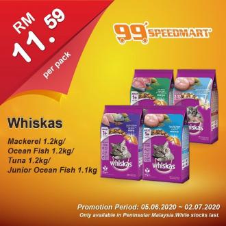 99 Speedmart Whiskas Promotion (5 June 2020 - 2 July 2020)