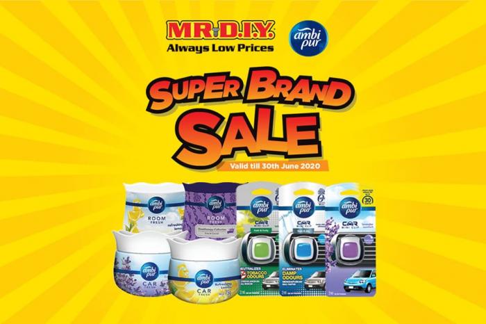 MR DIY Ambi Pur Super Brand Sale Promotion (valid until 30 June 2020)