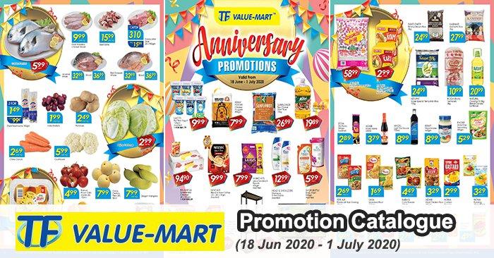 TF Value-Mart Anniversary Promotion Catalogue (18 Jun 2020 - 1 Jul 2020)