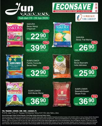 Econsave Rice Promotion (19 June 2020 - 28 June 2020)