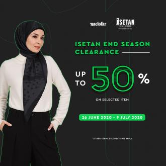 Naelofar End of Season Clearance Sale Up To 50% OFF at Isetan KLCC (26 June 2020 - 9 July 2020)
