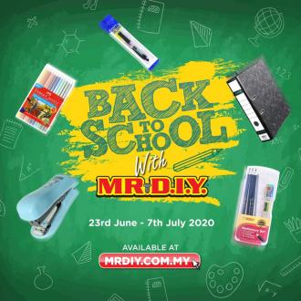 MR DIY Online Back To School Promotion (23 Jun 2020 - 7 Jul 2020)
