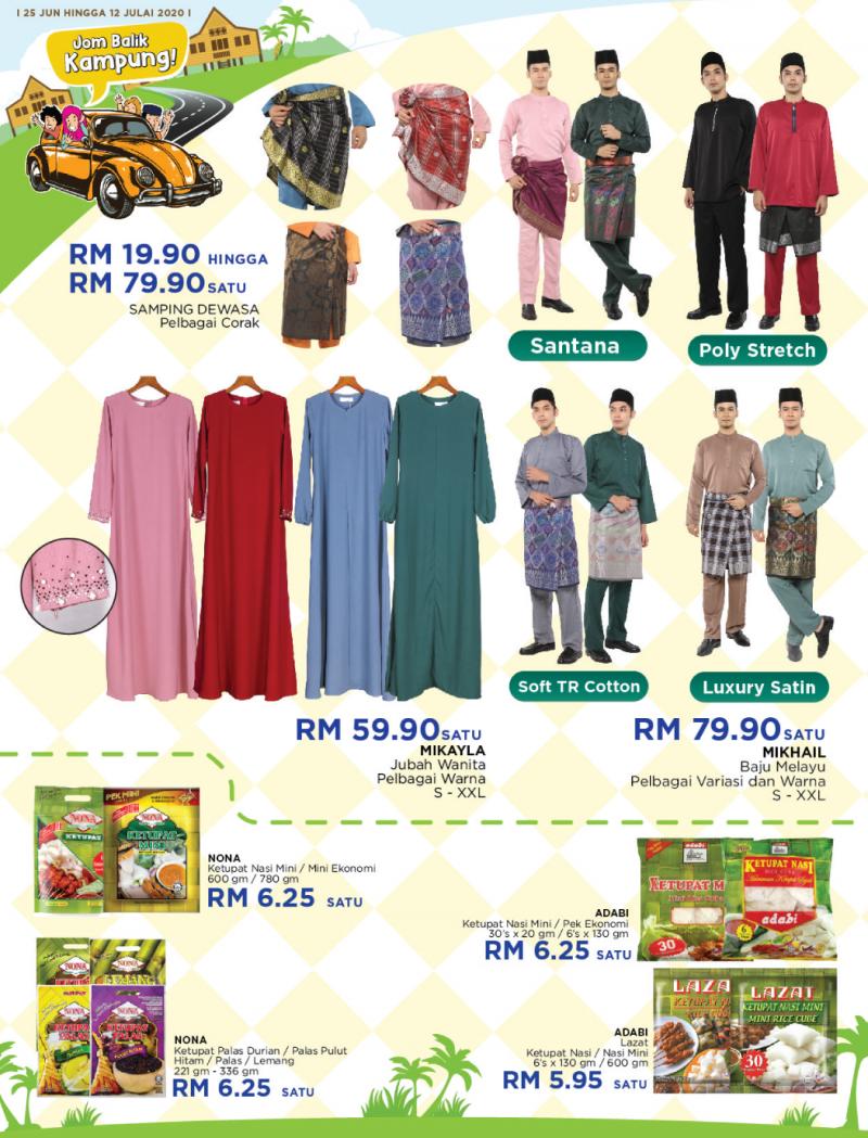 MYDIN Jom Balik Kampung Promotion Catalogue (25 June 2020 - 12 July 2020)