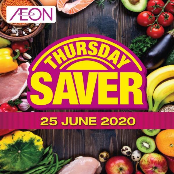 AEON Supermarket Thursday Savers Promotion (25 June 2020)