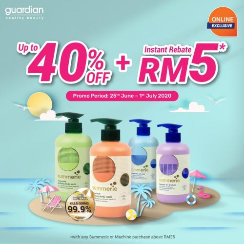 Guardian Summerie Promotion Up To 40% OFF (25 June 2020 ...