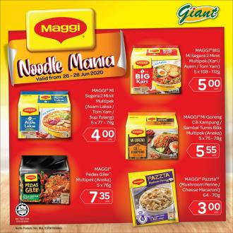 Giant Maggi Noodle Mania Promotion (26 June 2020 - 28 June 2020)