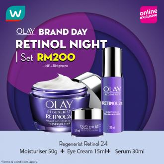 Watsons Olay Brand Day Sale (26 June 2020 - 29 June 2020)