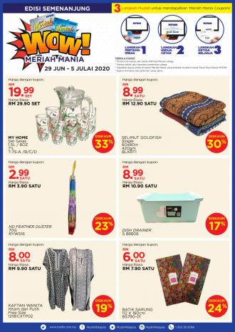 MYDIN Meriah Mania Coupons Promotion (29 June 2020 - 5 July 2020)