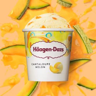 Haagen-Dazs New Cantaloupe Melon Ice Cream