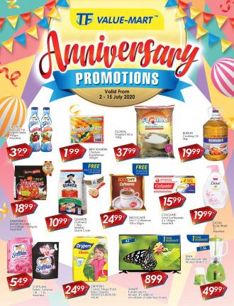 TF Value-Mart Anniversary Promotion Catalogue (2 Jul 2020 - 15 Jul 2020)