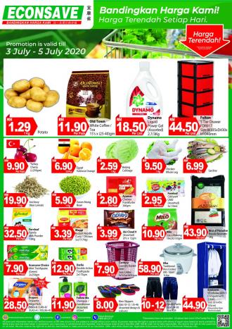 Econsave Weekend Promotion (3 July 2020 - 5 July 2020)