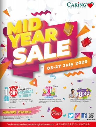 Caring Pharmacy Mid Year Sale Promotion Catalogue (3 July 2020 - 27 July 2020)