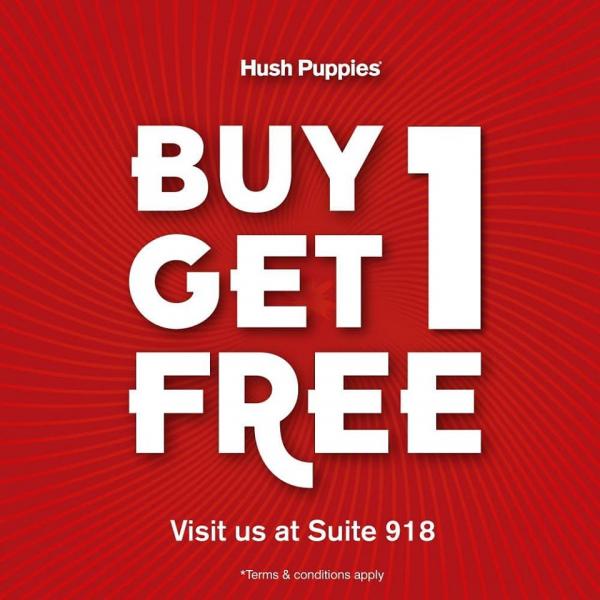 Hush Puppies Buy 1 FREE 1 Sale at Johor Premium Outlets (3 July 2020 - 7 July 2020)