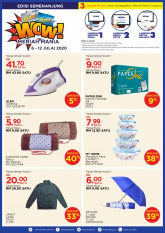 MYDIN Meriah Mania Coupons Promotion (6 July 2020 - 12 July 2020)