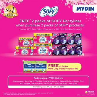 MYDIN Sofy FREE Pantyliner Promotion (6 July 2020 - 31 July 2020)