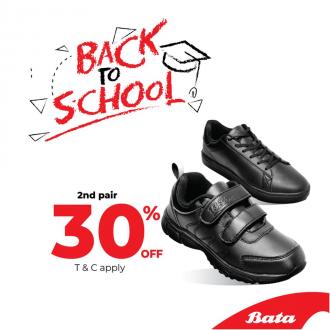 Bata Back to School Sale 30% OFF Second Pair