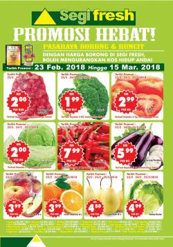 Segi Fresh Promosi Hebat Promotion (23 February 2018 - 15 March 2018)