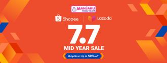 Manjaku 7.7 Mid Year Sale Up To 50% OFF (valid until 10 Jul 2020)