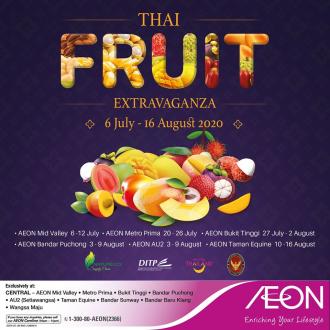 AEON Thai Fruit Extravaganza Promotion (6 July 2020 - 16 August 2020)