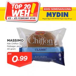 MYDIN TOP 20 WEH Promotion (23 February 2018 - 25 February 2018)
