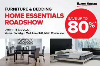 Harvey Norman Furniture & Bedding Home Essentials Roadshow Promotion at Paradigm Mall (1 Jul 2020 - 14 Jul 2020)