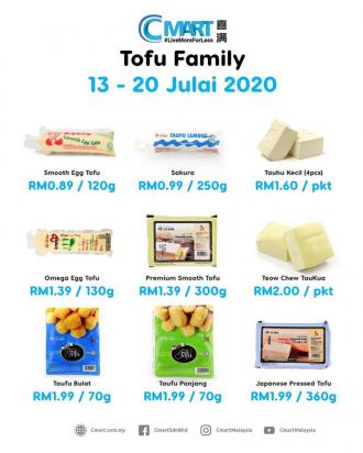 Cmart Tofu Family Promotion (13 July 2020 - 20 July 2020)