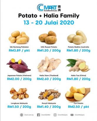 Cmart Potato & Halia Family Promotion (13 July 2020 - 20 July 2020)