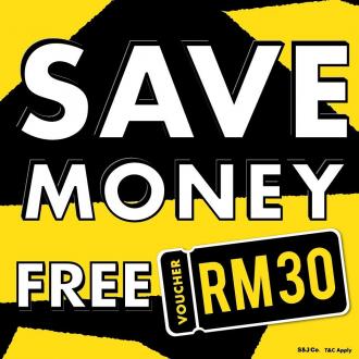 S&J Co Save Money FREE RM30 Voucher Promotion (13 July 2020 - 31 August 2020)