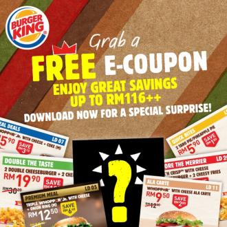 Burger King Digital Coupon (14 Jul 2020 - 16 Aug 2020)